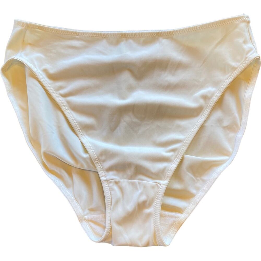 Natori Swim solid white /off white Bikini bottoms sz L style 54494